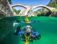 Flußtauchen Verzasca (CH)